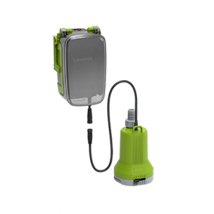 ปั๊มน้ำจุ่มแบบพกพาไร้สาย